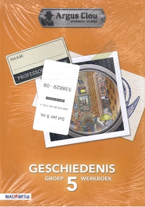 Afbeeldingen van Argus Clou set 5ex. Geschiedenis groep 5 Werkboek