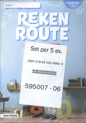 Afbeeldingen van Rekenroute set 5 ex groep 7 Werkboek