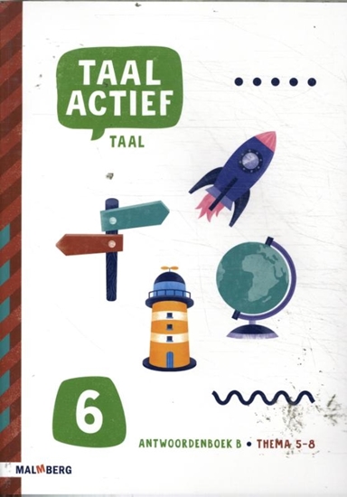 Afbeelding van Taal actief groep 6 thema 5-8 Antwoordenboek B