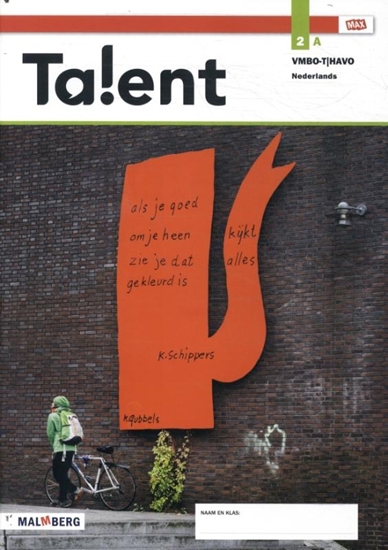 Afbeelding van Talent 2 vmbo-t/havo Nederlands Leeropdrachtenboek A