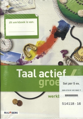 Afbeeldingen van Taal Actief 4 set 5 ex Taal A Groep 6 Werkboek