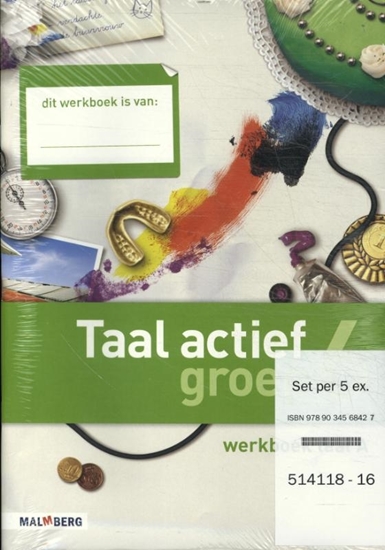 Afbeelding van Taal Actief 4 set 5 ex Taal A Groep 6 Werkboek