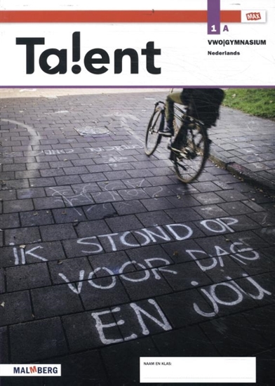 Afbeelding van Talent MAX 1 vwo/gymnasium A