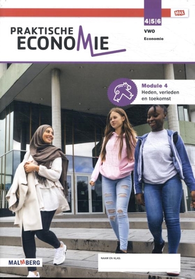 Afbeelding van Praktische Economie - MAX 4: Heden, verleden en toekomst leerjaar 4/5/6 vwo