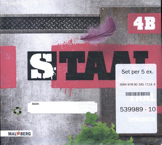 Afbeelding van Staal Taal (set 5 ex) groep 4 Werkboek B