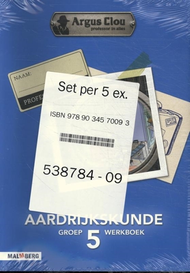 Afbeelding van Argus Clou 5ex. Aardrijkskunde groep 5 Werkboek