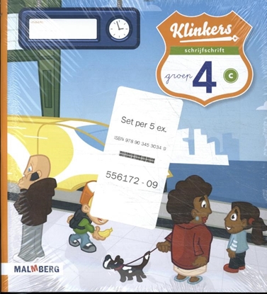 Afbeeldingen van Klinkers (5ex) groep 4 werkschrift