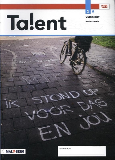 Afbeelding van Talent 1 vmbo-kgt nederlands Leerwerkboek A