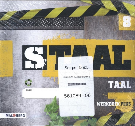 Afbeelding van Staal Taal Plus (set 5 ex) groep 8 werkboek
