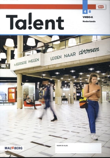 Afbeelding van Max Talent leerjaar 4 deel B vmbo-k 2020 leerwerkboek