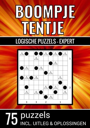 Afbeeldingen van Boompje Tentje - Logische Puzzels Expert - 75 Puzzels, Incl. Uitleg & Oplossingen
