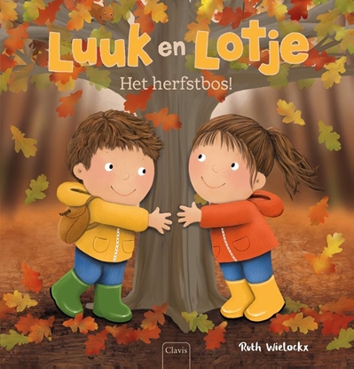 Afbeeldingen van Luuk en Lotje Het herfstbos!