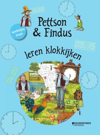 Afbeelding van Pettson & Findus Pettson en Findus leren klokkijken
