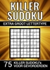 Afbeelding van Killer Sudoku - Extra Groot Lettertype - 75 Puzzels voor Gevorderden