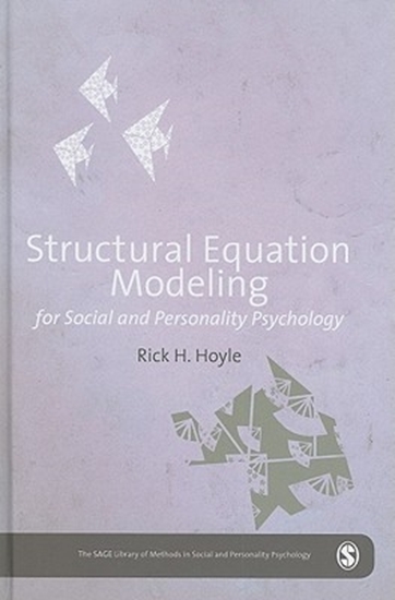 Afbeelding van Structural Equation Modeling for Social and Personality Psychology