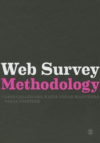 Afbeelding van Web Survey Methodology