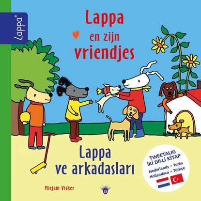 Afbeeldingen van LAPPA Kinderboeken Tweetalig Lappa en zijn vriendjes - Lappa ve arkadaslari (NL-TU)