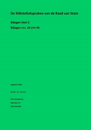 Afbeeldingen van De Stikstofuitspraken van de Raad van State - BIJLAGE 2