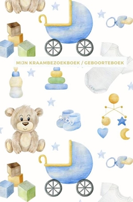 Afbeeldingen van Mijn Kraambezoekboek / Geboorteboek | Geschikt als Kraamcadeau meisje en Kraamcadeau jongen