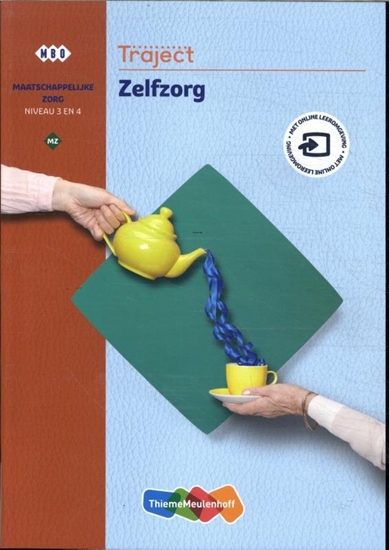 Afbeelding van Traject MZ Zelfzorg niveau 3/4 boek en online 1 jr (KD 2022)