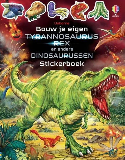 Afbeelding van Bouw je eigen stickerboek Tyrannosaurus rex en andere dinosaurussen