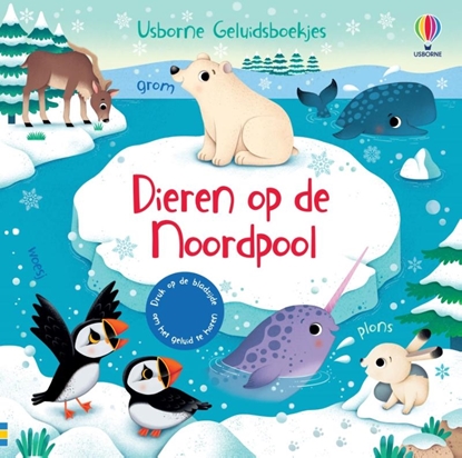 Afbeeldingen van Usborne Geluidsboekjes Dieren op de Noordpool