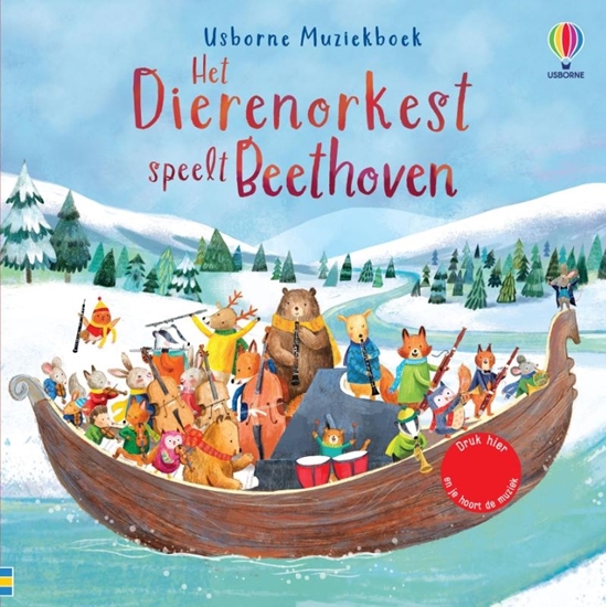 Afbeelding van Muziekboek Het dierenorkest speelt Beethoven