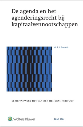 Afbeeldingen van De agenda en het agenderingsrecht bij kapitaalvennootschappen