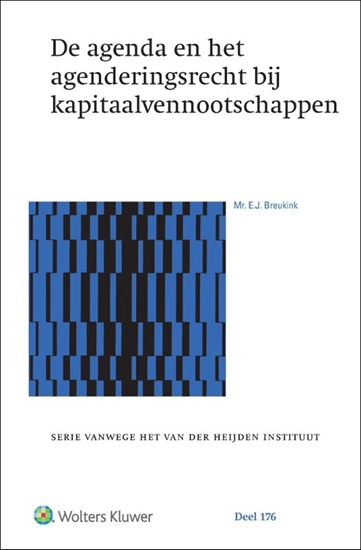 Afbeelding van De agenda en het agenderingsrecht bij kapitaalvennootschappen
