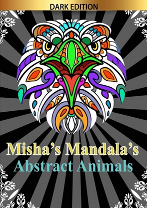 Afbeeldingen van Misha's mandala's: Abstract animals