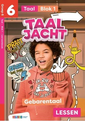 Afbeeldingen van Taaljacht groep 6 blok 1 taal Leerwerkboek