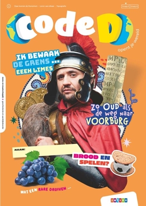 Afbeeldingen van Code D groep 5 mens en maatschappij thema 2 werkboek