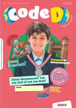 Afbeeldingen van Code D groep 5 mens en maatschappij thema 3 werkboek