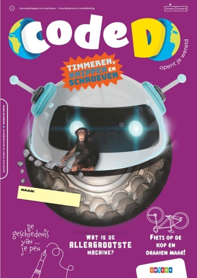 Afbeelding van Code D groep 5 mens en natuur thema 3 werkboek
