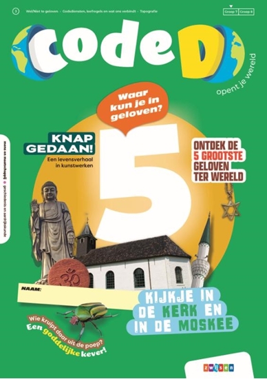 Afbeelding van Code D groep 7 mens en maatschappij thema 3 werkboek