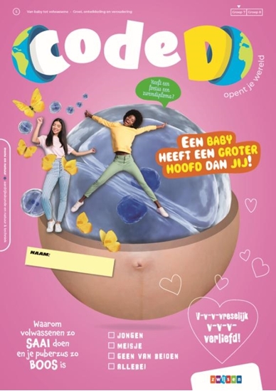 Afbeelding van Code D groep 7 mens en natuur thema 5 werkboek
