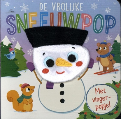 Afbeeldingen van De vrolijke sneeuwpop - Vingerpopboek