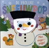 Afbeelding van De vrolijke sneeuwpop - Vingerpopboek