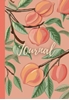 Afbeelding van Notebook | Journal with digitally handmade Illustrated Hardcover | Peach