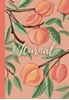 Afbeelding van Notebook | Journal with digitally handmade Illustrated Hardcover | Peach