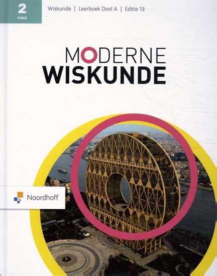 Afbeelding van Moderne Wiskunde vwo 2 a leerboek