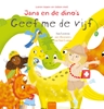 Afbeelding van Leren lezen en tellen met Jana en de dino's Geef me de vijf