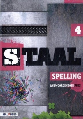 Afbeeldingen van Staal spellin groep 4 antwoordenboek plus