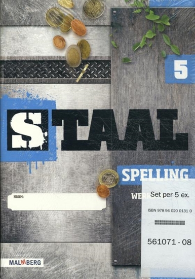 Afbeelding van Staal Spelling (5 ex) groep 5 werkboek