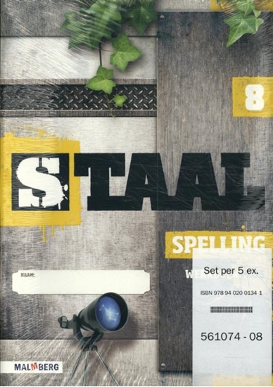 Afbeelding van Staal (5 ex) Spelling groep 8 werkboek