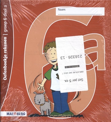 Afbeeldingen van Rekenen (set 5 ex) Groep 6 deel A Oefenboekje