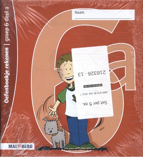 Afbeelding van Rekenen (set 5 ex) Groep 6 deel A Oefenboekje