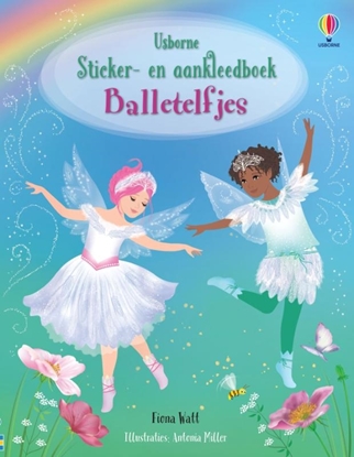 Afbeeldingen van Sticker- en aankleedboek Balletelfjes
