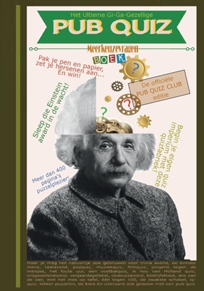 Afbeeldingen van Het Ultieme Gi-Ga-Gezellige Pubquiz meerkeuzevragen boek