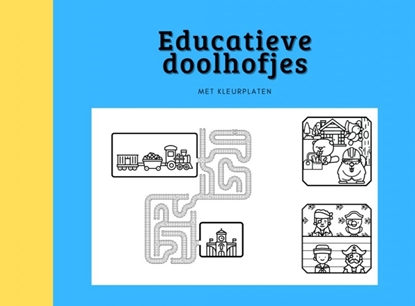 Afbeeldingen van Educatieve doolhofjes voor kinderen